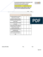 RUBRICA PORTAFOLIO DE EVIDENCIAS 17 de Enero 2023