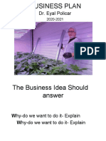 Business Plan 2021-2022