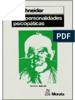Schneider 1974 Las Personalidades Psicopaticas-Ediciones Morata (1980)