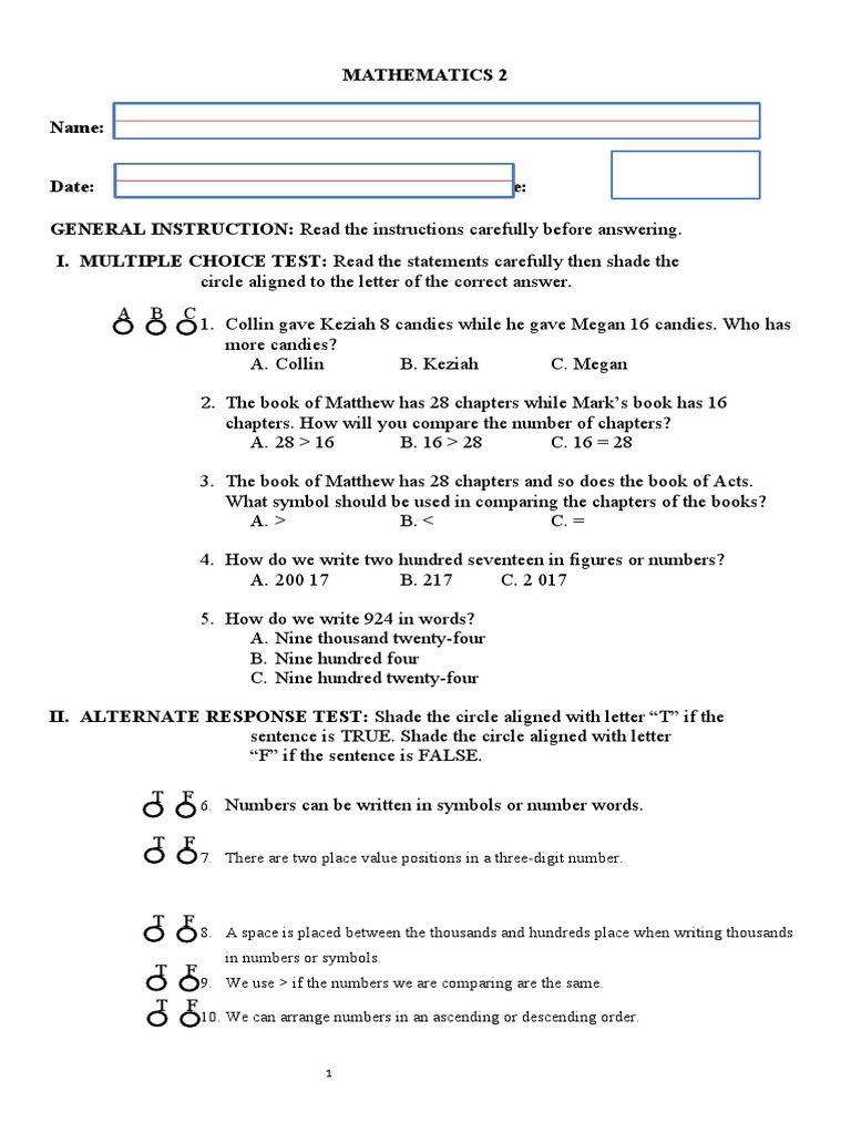 Math Basics for Young Learners | PDF | Numbers | Mathematics