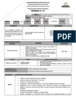 SESIÓN DE APRENDIZAJE #47 - 4th 1 INGLÉS