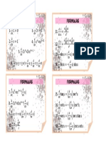 Formulas PDF