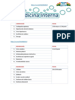 Cronograma Medicina Interna