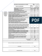 Formulário de enquadramento de funções para automação industrial