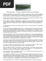 Download Philip Dundas - Founder of Alcoholics Anonymous Scotland by Kintyre On Record SN6323365 doc pdf