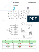 Actividad Lenguaje 9 y 10 Junio