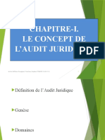 1 - Concept Definition Et Genese de L'audit Juridique