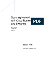 Securing Networks With Cisco Routers and Switches. Volume 1. Student Guide (PDFDrive) PDF