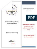 Modelo de PPP - Extensão - Planejamento e Controle de Obras