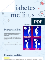 Diabetes Mellitus: M.I Salas