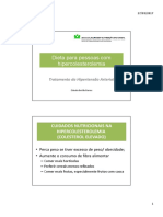 Dieta e cuidados para colesterol elevado