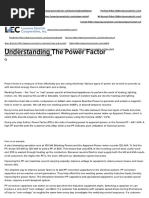 Understanding The Power Factor - Laurens Electric Cooperative PDF