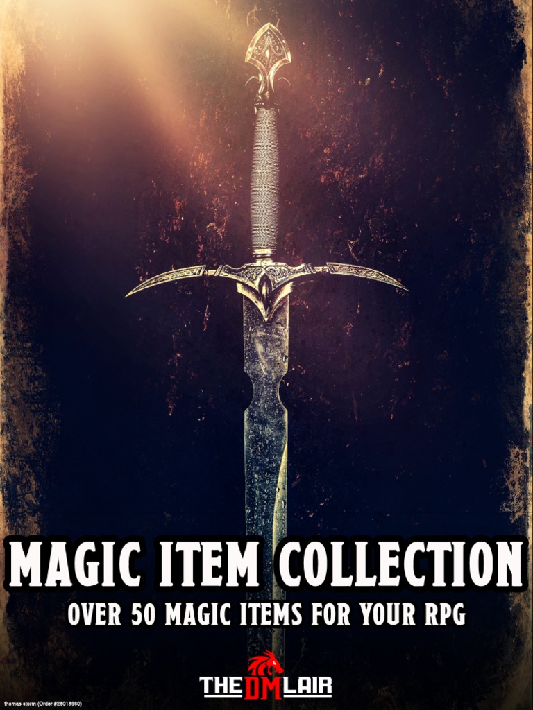 RPG Magic Item Collection PDF | PDF | Cigar