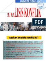 Pertemuan 7 8 9 Analisis Konflik