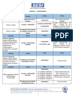 Cronograma Do Processo Seletivo #0003 - 2023 - Banco de Reserva 2023 - GEAD-GFIN-P.SAUDE-CET