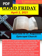 April 3-Good Friday