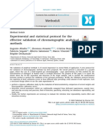 10.1016@j.mex.2020.100919experimental and Statistical Protocol For The Validation Methods