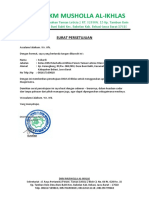Surat Persetujuan Ketua DKM Al-Ikhlas PDF