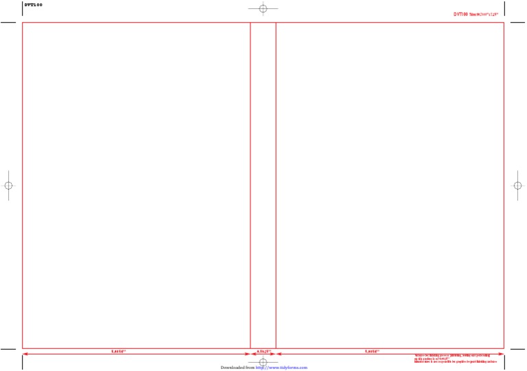 DVD Cover Template 2 PDF PDF