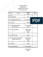 Jadwal Bimtek Pemutakhiran Data Pemilih