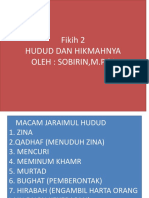 Hudud Dan Hikmahnya