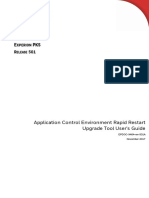 Application Control Environment Rapid Restart Upgrade Tool User's Guide EPDOC-X404-en-501A