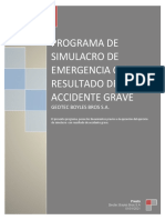 Programa de Simulacro GBB 2021 Caserones MLCC