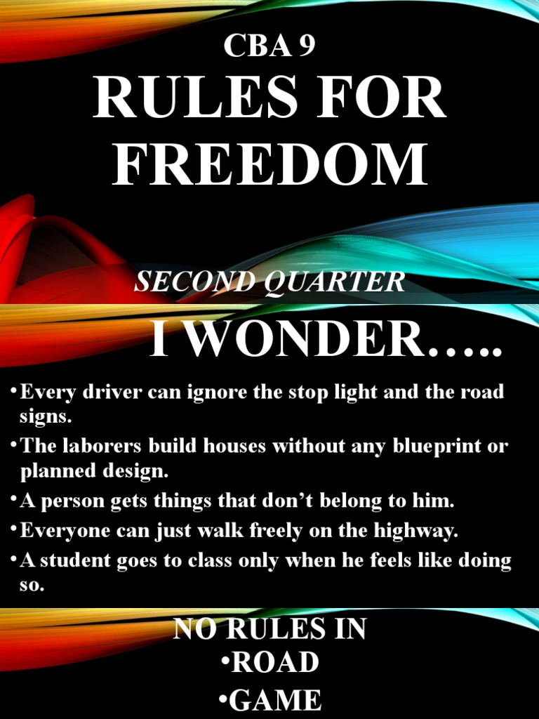 Cba Unit 2 Lesson 1 Play by The Rules PDF Ten Commandments