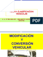 Clasificacion Vehicular Curso