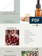 Presentation On Nutmeg Oil For IPB NOV 2022