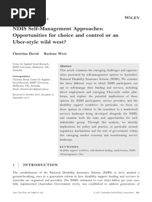 NDIS_Self-Management_Approache