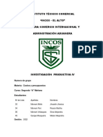 Investigación Productiva Iv Segundo Año 2.5