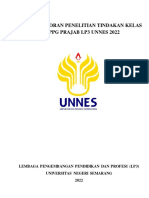 Format Laporan PTK PPL PPG Prajab LP3 UNNES 2022 244 PDF