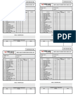 FIRST AID KIT INSPECTION CHECK LIST (B)