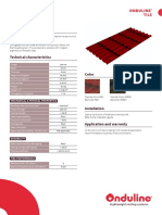 'TDS ONDULINE TILE (Asia) 2018-03 PDF