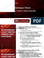 Materi Bimtek Coklit Pantarlih Manual