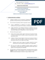 Pliego de Condiciones Serv de Insp PDF