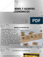 Los Bienes y Agentes Económicos PDF