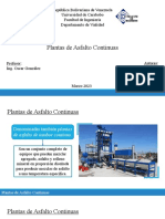 Plantas de Asfalto Continuas PDF