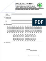 PDF Formulir Penjaringan Kesehatan Gigi Dan Mulut Ibu Hamil Di Posyandu - Compress PDF