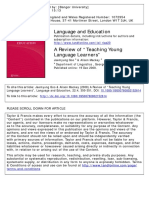 Language and Education: To Cite This Article: Jaemyung Goo & Alison Mackey (2008) A Review of "Teaching Young