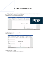 3-Membuat Daftar Isi