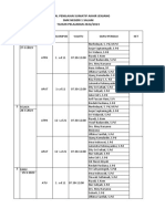 Jadwal Ujian Praktik Sekolah