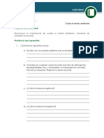 Cuida El Medio Ambiente PDF