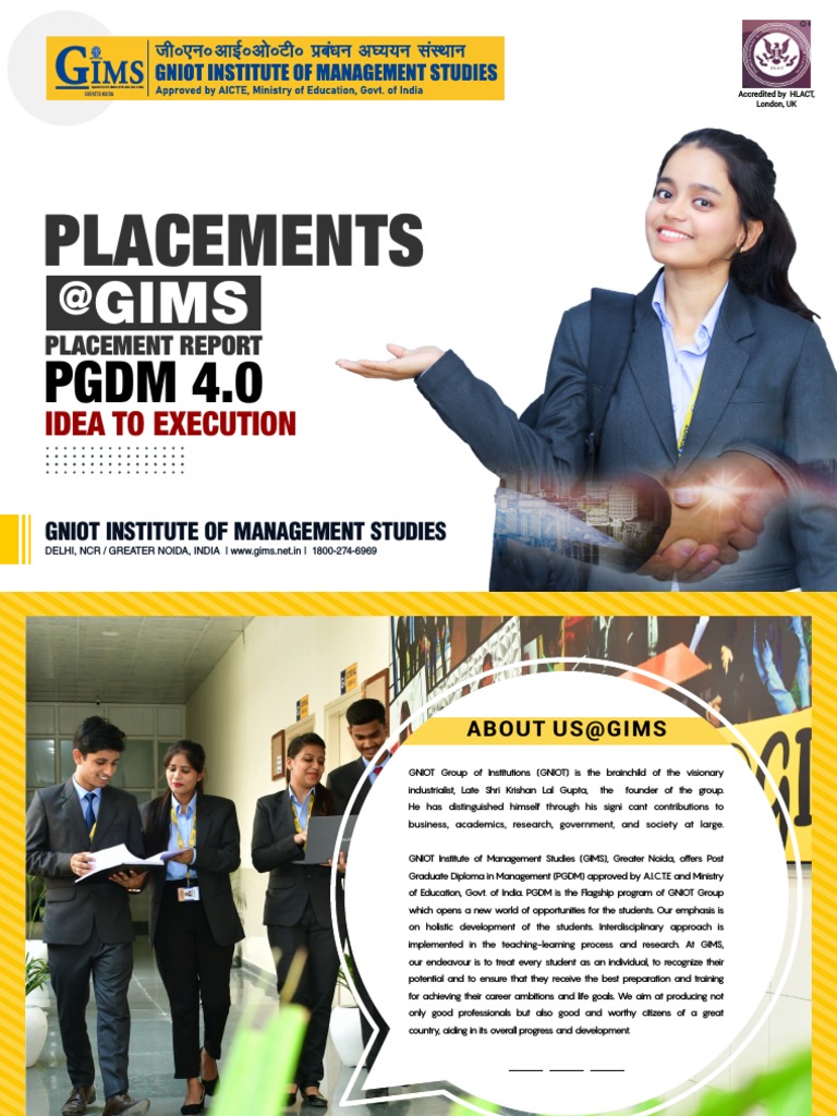 Placement Brochure PDF PDF Logistics Analytics