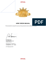 Army Dress Manual AL5 - 1 PDF