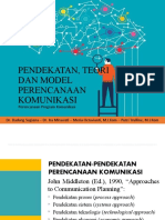 Materi 2 Pendekatan - Teori - Model Perencanaan