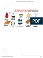 Kitchen Utensils - List of Essential Kitchen Tools With Pictures - 7ESL