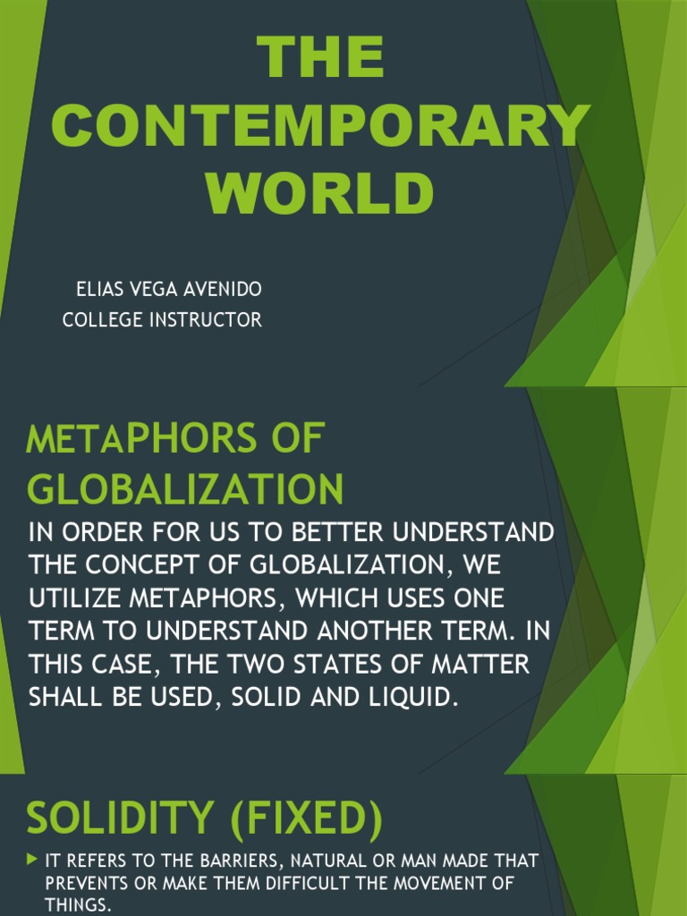 Metaphors of Globalization PDF Globalization