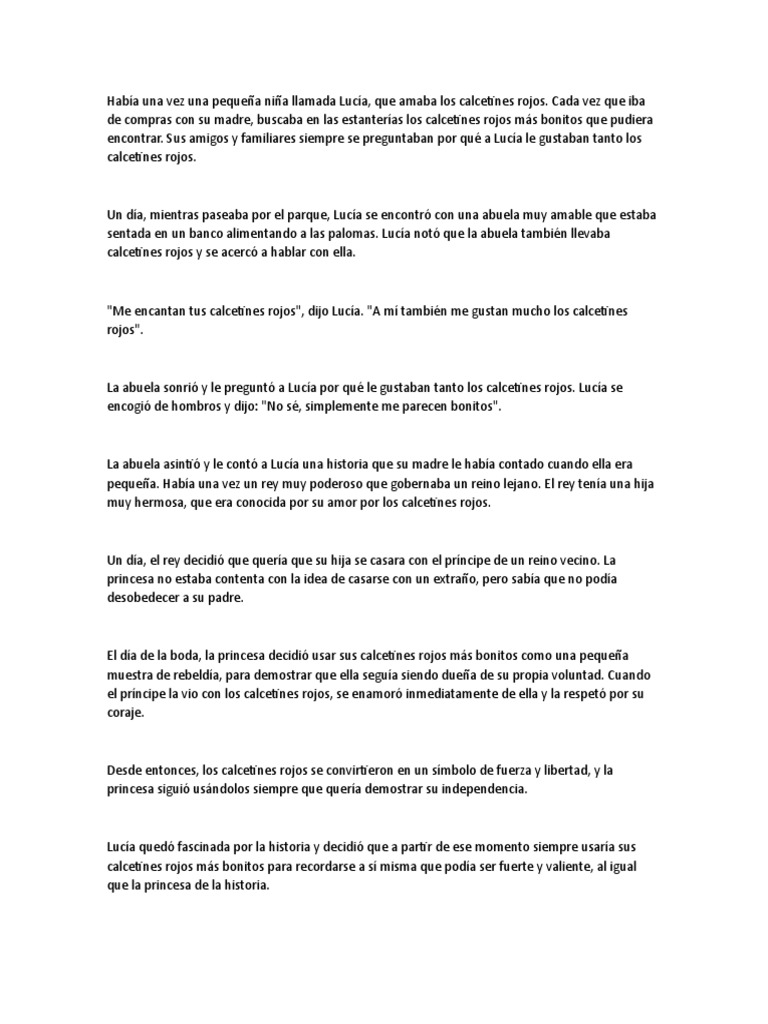 2 Calcetines Rojos | PDF